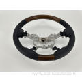 car interior steering wheel